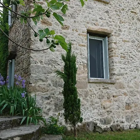 Gite En Cevennes Du Sud, Bergerie Restauree Au Rez De Jardin D'Une Bastide Avec Piscine, Vue Exceptionnelle, Authenticite Et Confort Saint-Laurent-le-Minier Exterior foto