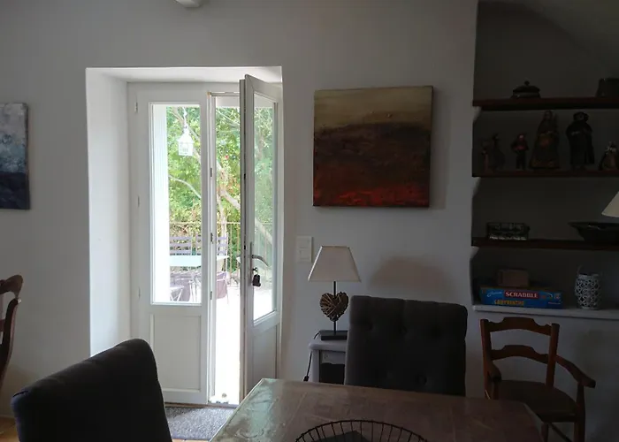 Gite En Cevennes Du Sud, Bergerie Restauree Au Rez De Jardin D\'Une Bastide Avec Piscine, Vue Exceptionnelle, Authenticite Et Confort
