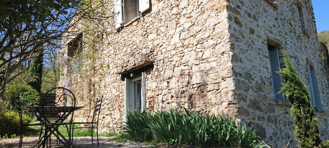 Ferienhaus En Cevennes Du Sud, Bergerie Restauree Au Rez De Jardin D'une Bastide Avec Piscine, Vue Exceptionnelle, Authenticite Et Confort *