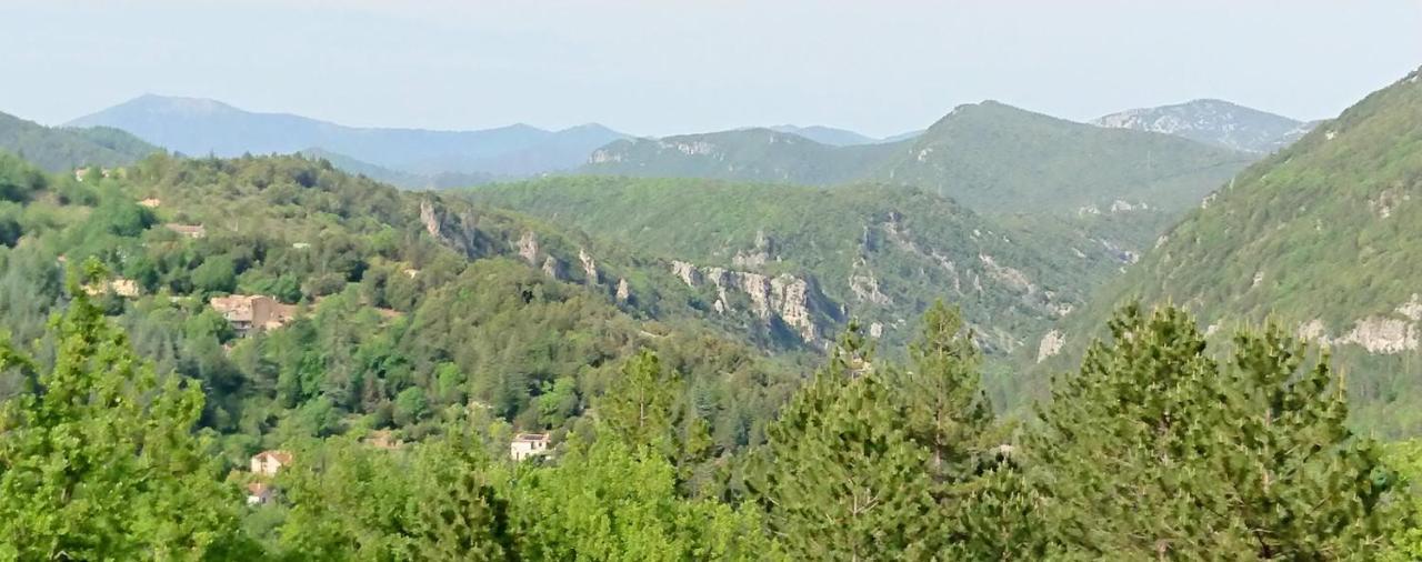 En Cevennes Du Sud, Bergerie Restauree Au Rez De Jardin D'une Bastide Avec Piscine, Vue Exceptionnelle, Authenticite Et Confort Ferienhaus *