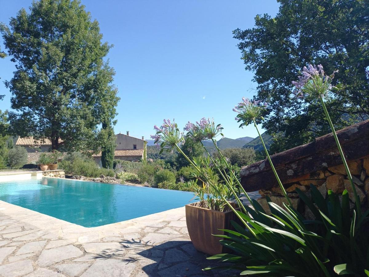 En Cevennes Du Sud, Bergerie Restauree Au Rez De Jardin D'une Bastide Avec Piscine, Vue Exceptionnelle, Authenticite Et Confort Ferienhaus Saint-Laurent-le-Minier