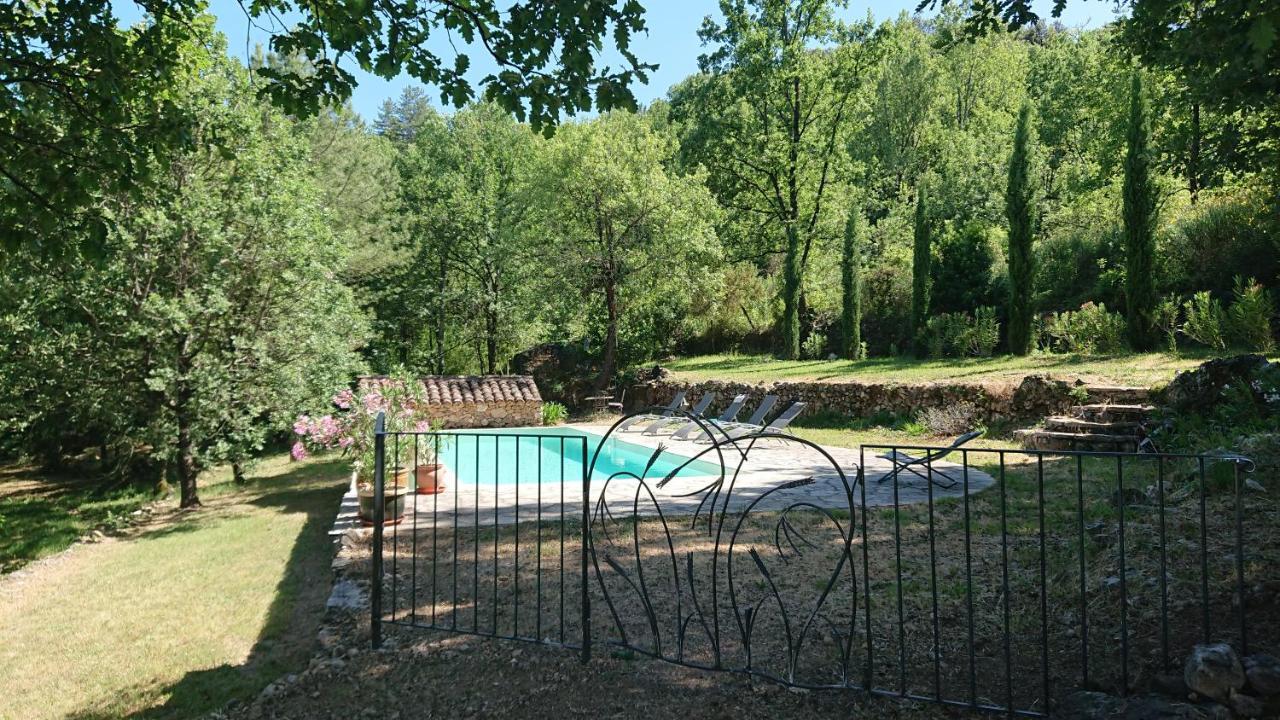 Ferienhaus En Cevennes Du Sud, Bergerie Restauree Au Rez De Jardin D'une Bastide Avec Piscine, Vue Exceptionnelle, Authenticite Et Confort