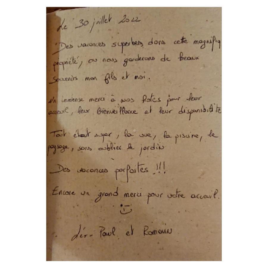 En Cevennes Du Sud, Bergerie Restauree Au Rez De Jardin D'une Bastide Avec Piscine, Vue Exceptionnelle, Authenticite Et Confort Ferienhaus *